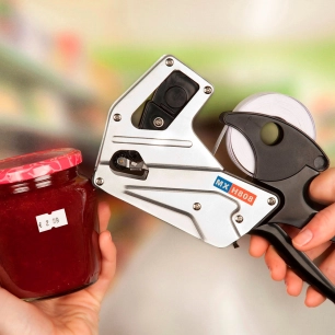 étiquettes de prix blanches, amovibles, 21 x 12 mm, 6 rouleaux x 1000 unités