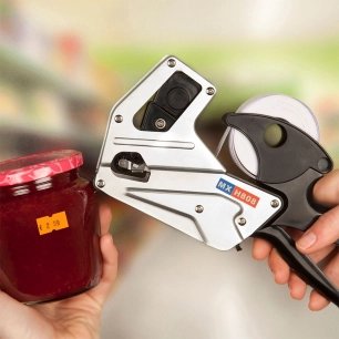 étiquettes de prix oranges, amovibles, 21 x 12 mm, 6 rouleaux x 1000 unités