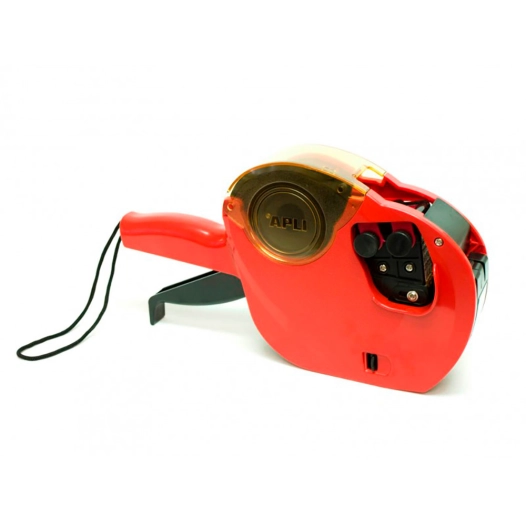 étiqueteuse manuelle en rouleau standard 2 lignes, 10 caractères, pour étiquettes de 26 x 16 mm