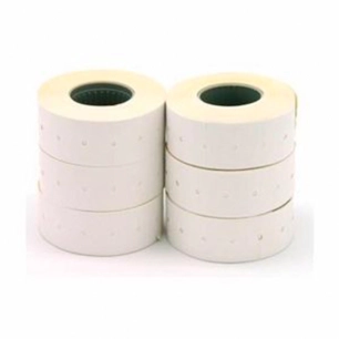étiquettes de prix blanches, amovibles, 26 x 16 mm, 6 rouleaux x 1000 unités