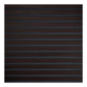 revêtement auto-adhésif 3d, couleur chêne fumé avec fond en feutre gris anthracite, dalle de 58x58 cm, 6 unités