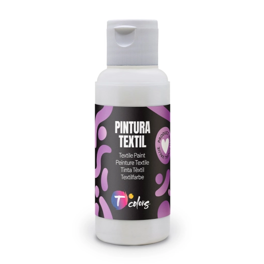 80 ml de peinture textile blanche