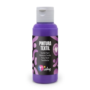 peinture textile violet , 80 ml
