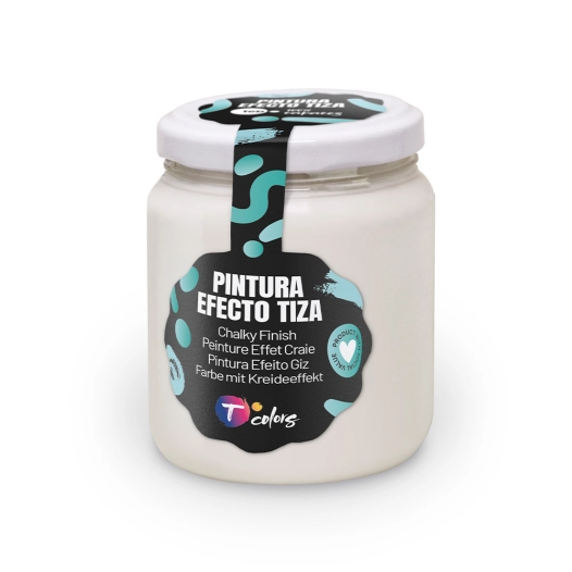 peinture effet craie blanc nordique, 175 ml