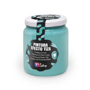 peinture effet craie turquoise, 175 ml