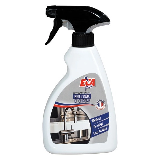 brill inox nettoyant inox et chrome 500 ml - noveca