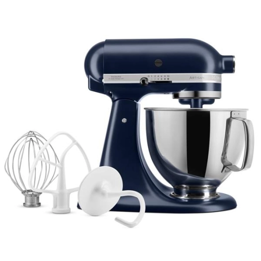robot pã¢tissier multifonct 4,8 l - 300 w - tãªte inclinable - mouvement planã©taire - acc. std - bleu - kitchenaid europa inc