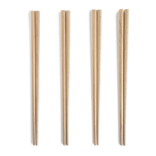baguettes chinoises en bois, 24 cm, 8 unités
