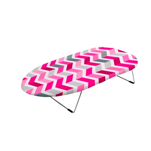 planche à repasser de table, alcor, modèle zig-zag, 34 x 75 cm