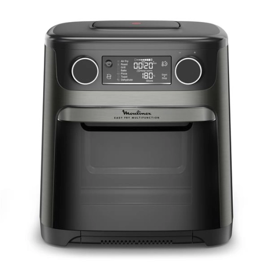 air fryer four multifonction - 15 l - 9 prog auto - extra crisp - tâ° 230 â°c - rã´tisserie - acc inclus - noir - gpe seb france