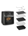 air fryer four multifonction - 15 l - 9 prog auto - extra crisp - tâ° 230 â°c - rã´tisserie - acc inclus - noir - gpe seb france