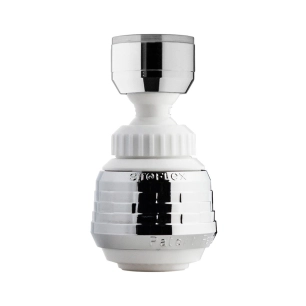 atomiseur double fonction, chrome-blanc, blue line