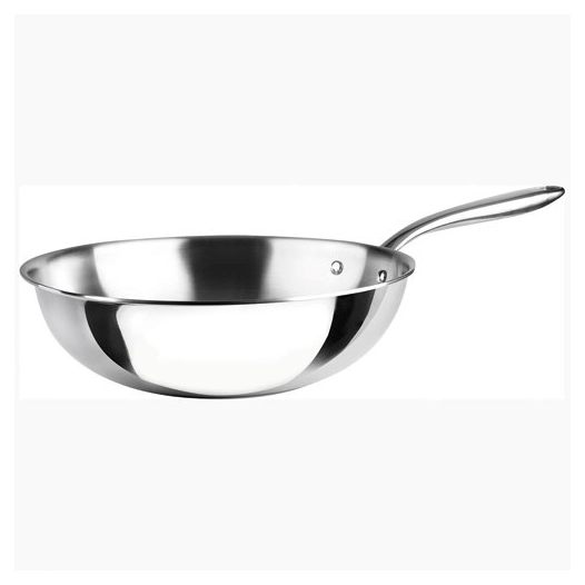 trichef poele wok inox 28cm - lacor france