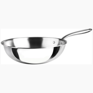 trichef poele wok inox 28cm - lacor france
