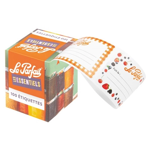 rouleau 100 ã©tiquettes adhã©sives le parfait - berlin packaging france