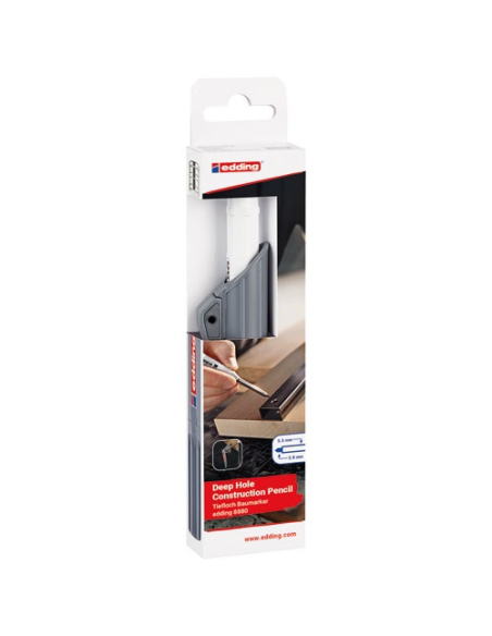 Crayon Portemine Précision Edding Précision de Traçage & Robustesse Chantier - EDDING FRANCE