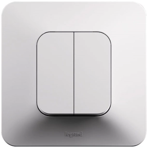 neptune inter va et vient double blanc - legrand