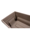 Espace potager sans serre vegetable longueur 76 cm largeur 38,5 cm hauteur 68 cm gris anthracite - E