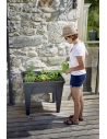 Espace potager vegetable max 85 litres gris anthracite - EDA