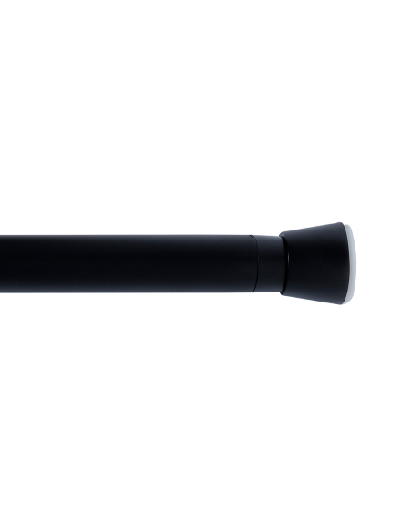 Barre Extensible Pression Noire Installation sans perçage par pression - CINTACOR - STORPLANET