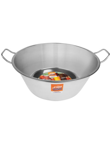 Bassine à Confiture Inox Inox, tous feux, 38cm - LE PARFAIT