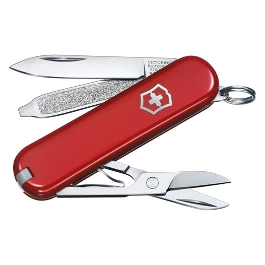 blister canif victorinox classic rouge - beligne et fils sas