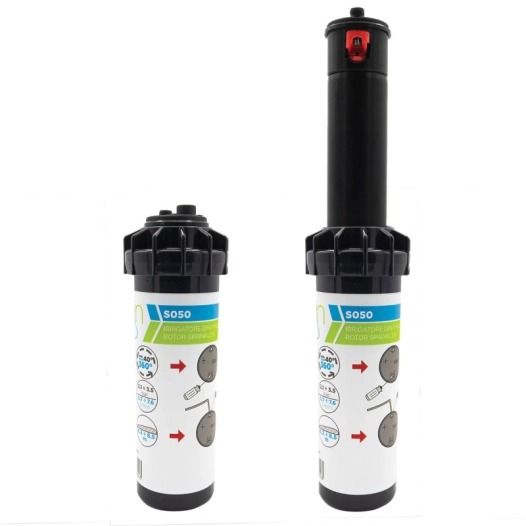 Arroseur Turbine Mini Rain Adj S050 Etiquette - RAIN IRRIGATION