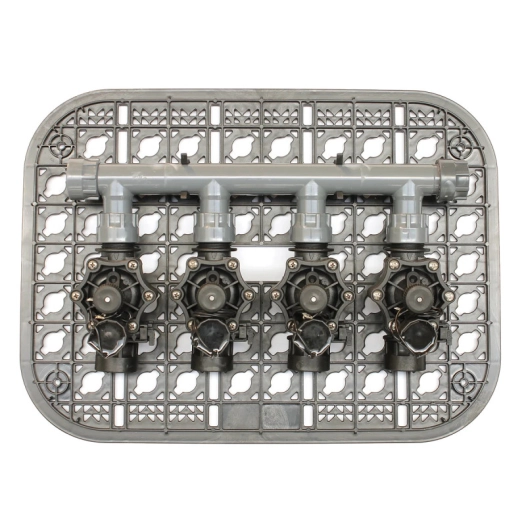 Kit Grille Avec 4 Electrovannes M/F 1 Ecrou Tournant 24v - RAIN IRRIGATION