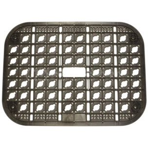 Grille Pvc De Fixation Pour Electrovannes + 4 Clips - RAIN IRRIGATION