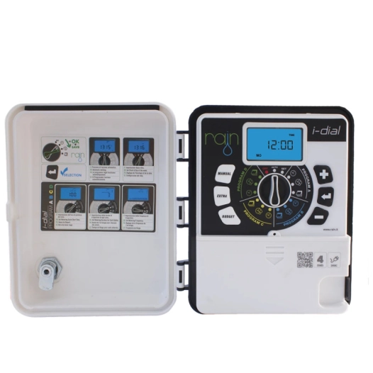 Programmateur Rain I-Dial 24v 6voies - RAIN IRRIGATION
