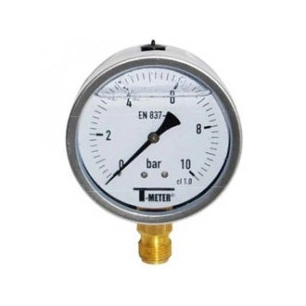 Manometre D.63 Inox A/Glycerine 0-16 Bar - RAIN IRRIGATION