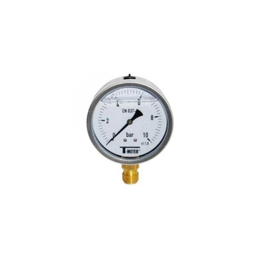 Manometre D.63 Inox A/Glycerine 0-25 Bar - RAIN IRRIGATION