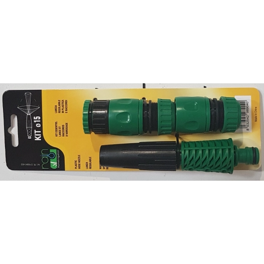 Kit Raccord D.15 + Lance Essentiel - RAIN IRRIGATION