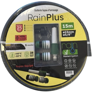 Batterie Tuyau Rainplus D15x15m 28b - RAIN IRRIGATION