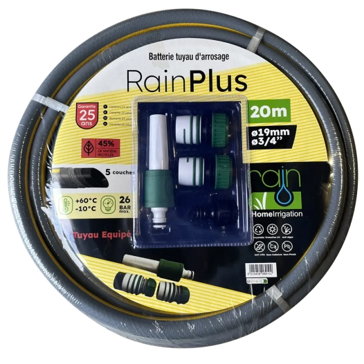 Batterie Tuyau Rainplus D19x20m 28b - RAIN IRRIGATION
