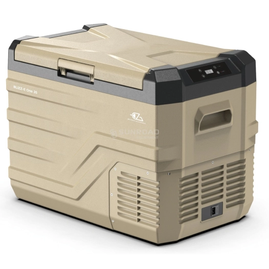 Glacière à compression Blizz-E One 35 litres beige / noire - EZA