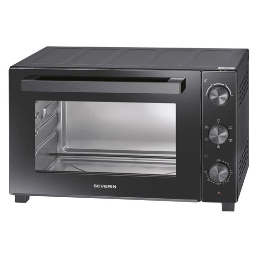 mini four 46l chaleur tournante 1800w noir - severin france