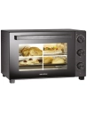 mini four 46l chaleur tournante 1800w noir - severin france