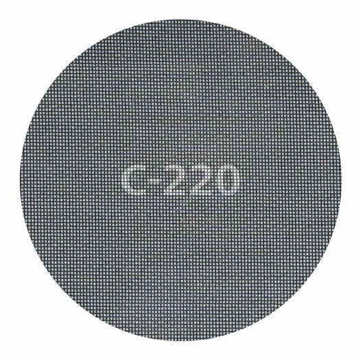 disques abrasifs auto-adhésifs en carbure, ø 225 mm, grain 220, 5 unités