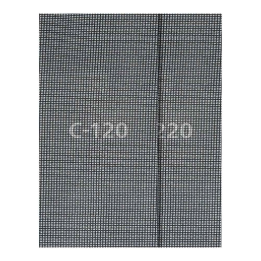 feuilles abrasives 115 x 280 mm, 2 x grain 120 + 2 x grain 220