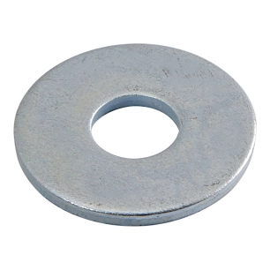 rondelle large din-9021, zinguée, m-08, boîte 200 unités