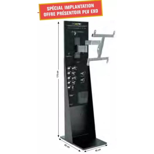 presentoir plv exo. - erard