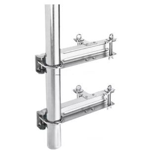 fixation double cheminée galva - erard