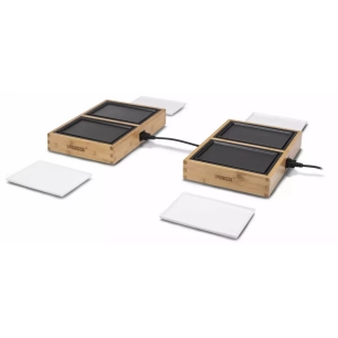 plancha.4x250w.2plaques.bambou. - princess