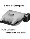 jeu de plaques 4gaufrettes p/premium. - lagrange