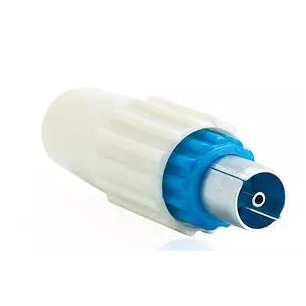 boite 10 fiches coax.male.9,5 mm. - cahors