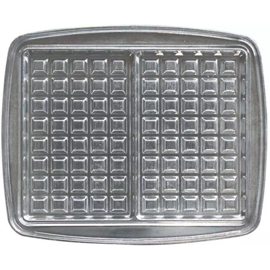 jeu plaq alu 2gaufres p/super2 gaufres. - lagrange