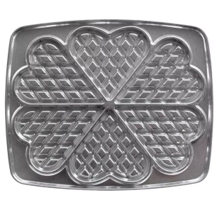 jeu plalu 6gaufres coeur p/super2gaufres - lagrange