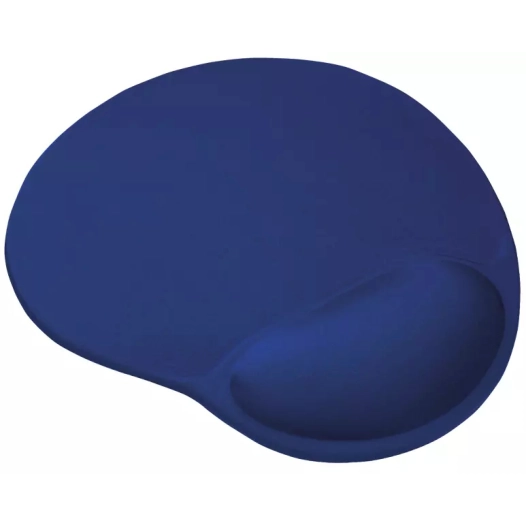 tapis souris regonomique bleu - trust