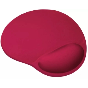 tapis souris regonomique rouge - trust